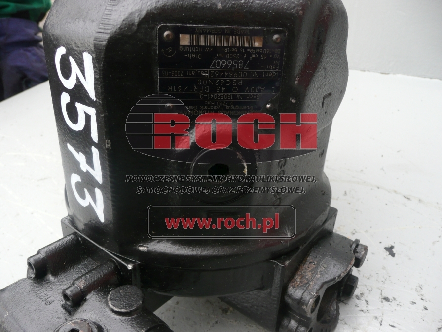 BRUENINGHAUS HYDROMATIK A10VO45DFR1/31R-PSC62N0015052041-000964462 - Hydraulische pomp voor Bouwmachine: afbeelding 2 BRUENINGHAUS HYDROMATIK A10VO45DFR1/31R-PSC62N0015052041-000964462 - Hydraulische pomp voor Bouwmachine: afbeelding 2