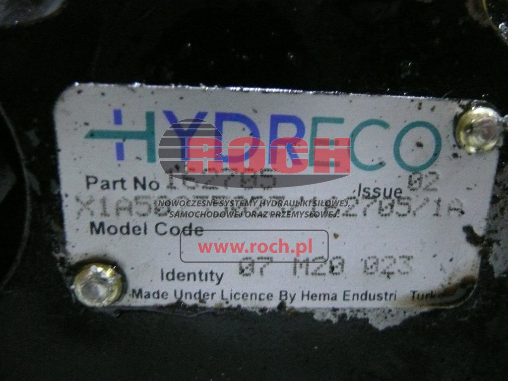 HYDRECO X1A50235023/162705/1A 162705 - Hydraulische pomp: afbeelding 2 HYDRECO X1A50235023/162705/1A 162705 - Hydraulische pomp: afbeelding 2
