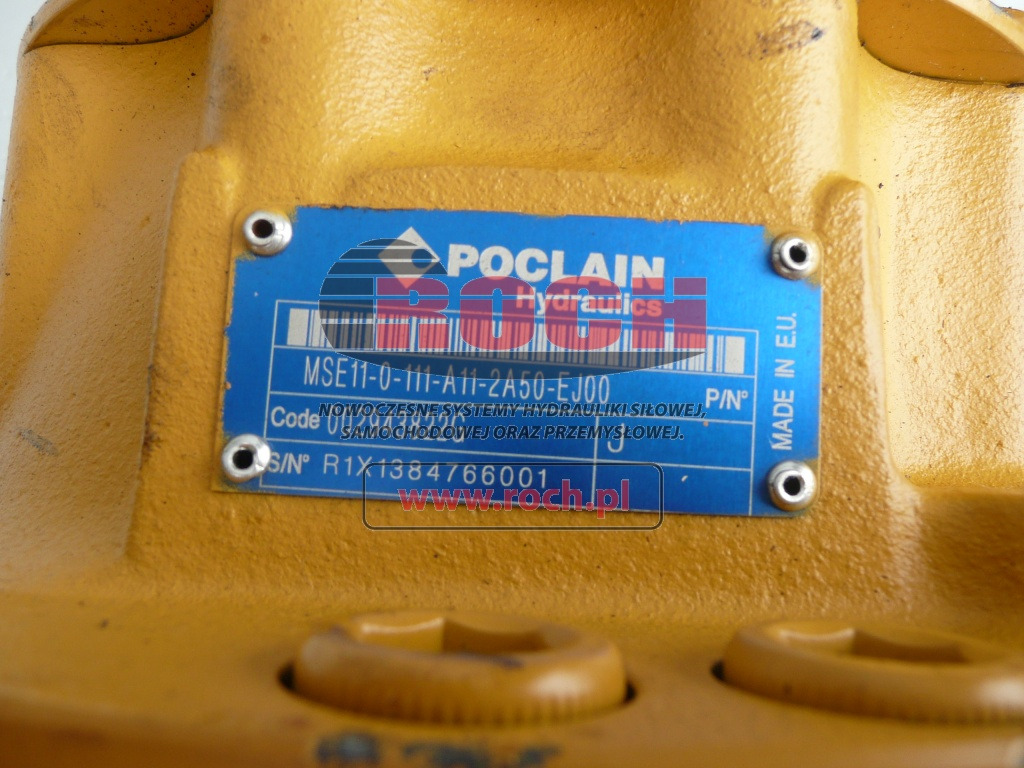 POCLAIN MSE11-0-111-A11-2A50-EJ00 002943822G - Hydromotor: afbeelding 1 POCLAIN MSE11-0-111-A11-2A50-EJ00 002943822G - Hydromotor: afbeelding 1