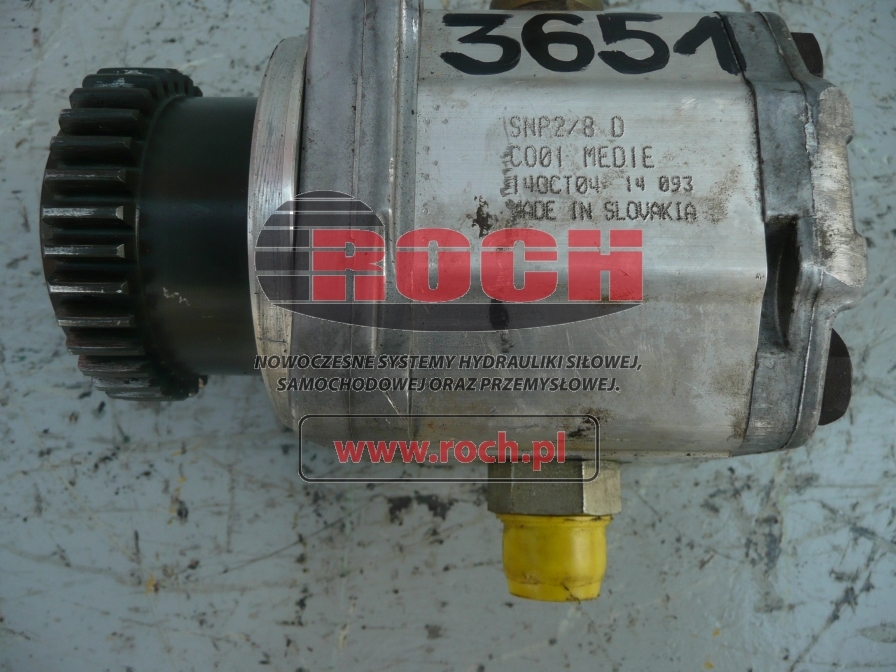 SAUER SUNDSTRAND SNP2/8DC001MED1E - Hydraulische pomp voor Bouwmachine: afbeelding 2 SAUER SUNDSTRAND SNP2/8DC001MED1E - Hydraulische pomp voor Bouwmachine: afbeelding 2