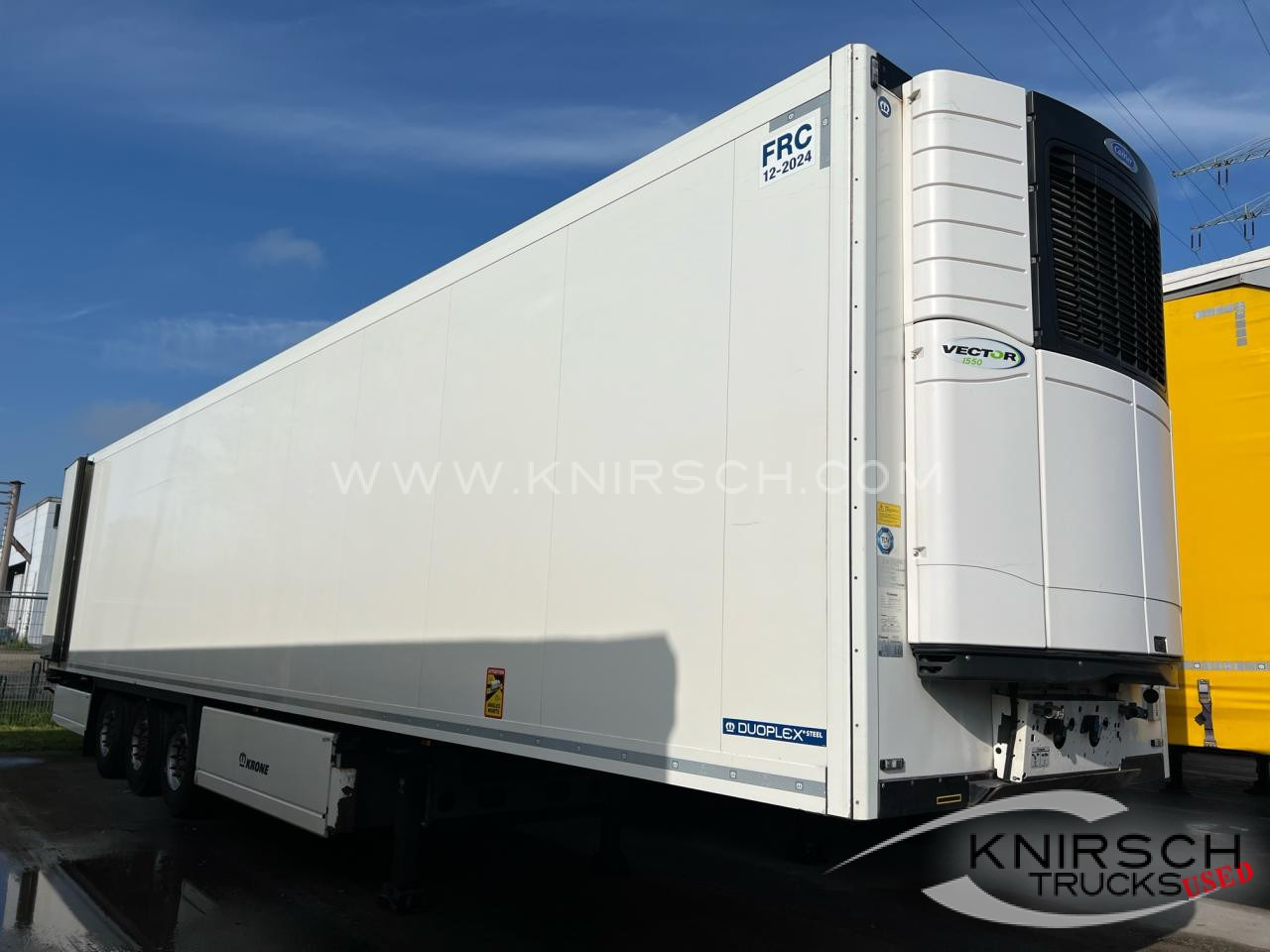 KRONE Tiefkühlauflieger, Doppelstock, Carrier - Koelwagen oplegger: afbeelding 1 KRONE Tiefkühlauflieger, Doppelstock, Carrier - Koelwagen oplegger: afbeelding 1