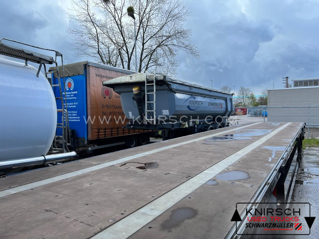 SCHWARZMUELLER Plateau Auflieger J-3A-125 - Vlakke/ Open oplegger: afbeelding 4 SCHWARZMUELLER Plateau Auflieger J-3A-125 - Vlakke/ Open oplegger: afbeelding 4