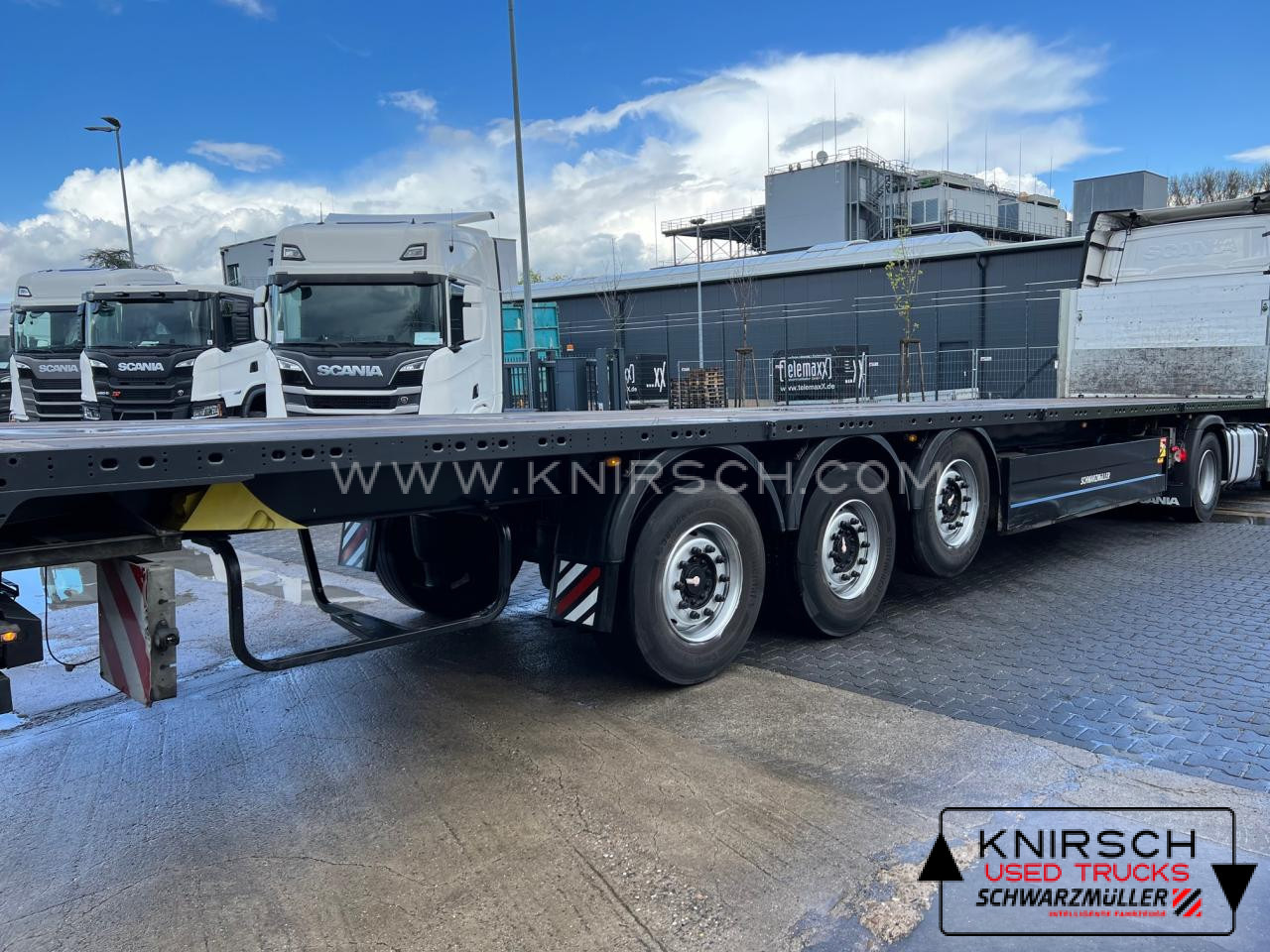 SCHWARZMUELLER Plateau Auflieger J-3A-125 - Vlakke/ Open oplegger: afbeelding 3 SCHWARZMUELLER Plateau Auflieger J-3A-125 - Vlakke/ Open oplegger: afbeelding 3