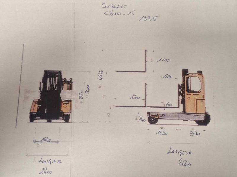 4-weg zijlader Combilift C8000-15: afbeelding 23