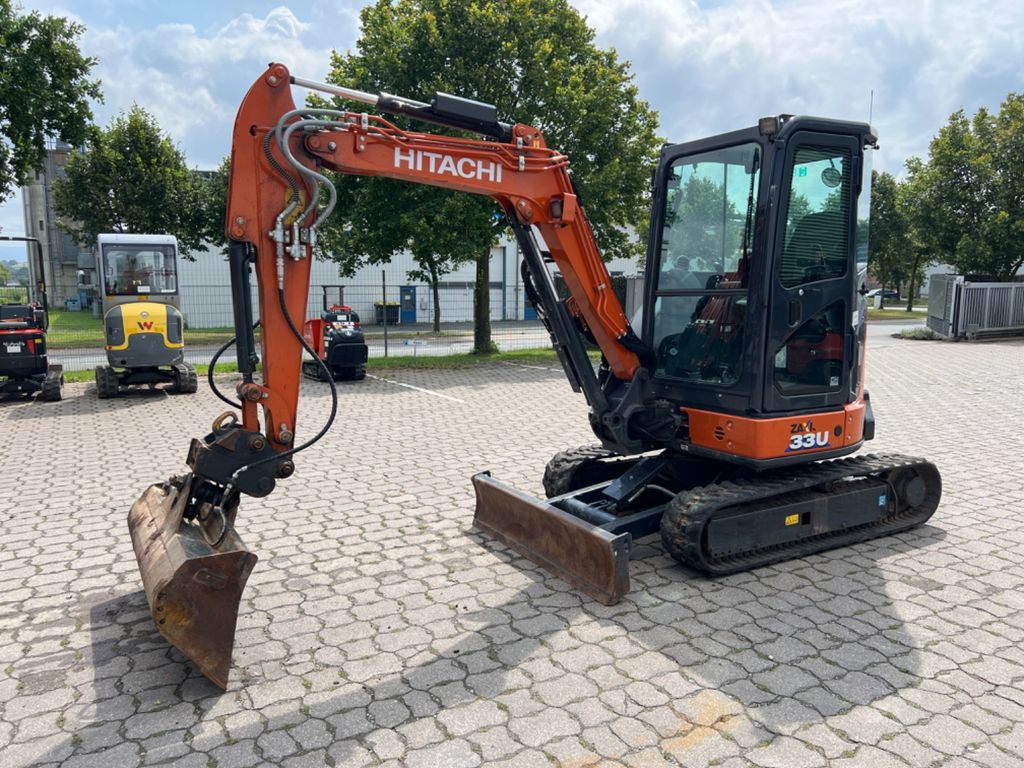 Minigraafmachine Hitachi ZX 33 U-6 CLR, Bj 22, 610 BH, Klima, MS03, GLV: afbeelding 1