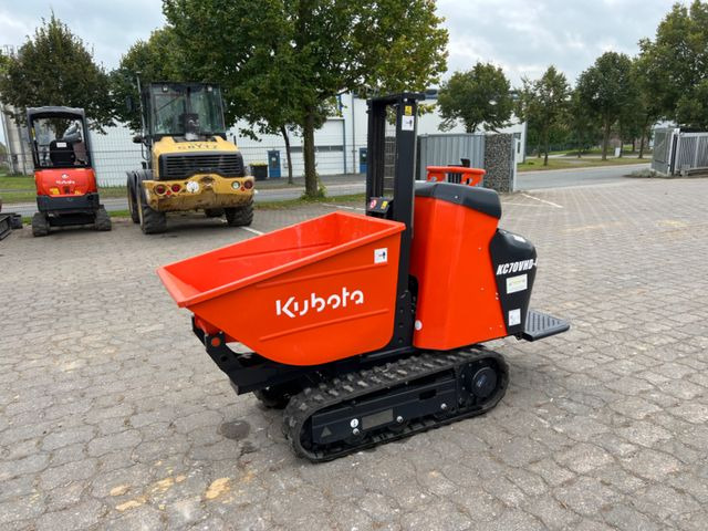 Kubota KC 70, VHD-4, mit Hochentleerung, hydr. Fahrwerk - Rupsdumper: afbeelding 1 Kubota KC 70, VHD-4, mit Hochentleerung, hydr. Fahrwerk - Rupsdumper: afbeelding 1