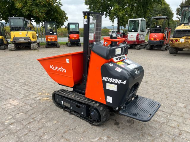 Kubota KC 70, VHD-4, mit Hochentleerung, hydr. Fahrwerk - Rupsdumper: afbeelding 2 Kubota KC 70, VHD-4, mit Hochentleerung, hydr. Fahrwerk - Rupsdumper: afbeelding 2