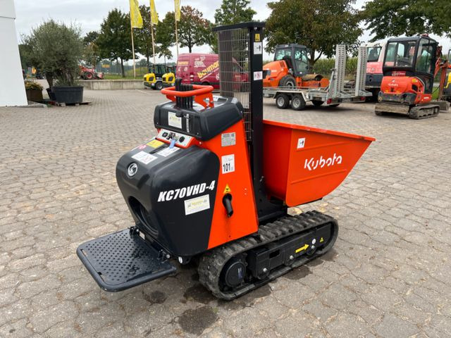 Kubota KC 70, VHD-4, mit Hochentleerung, hydr. Fahrwerk - Rupsdumper: afbeelding 3 Kubota KC 70, VHD-4, mit Hochentleerung, hydr. Fahrwerk - Rupsdumper: afbeelding 3