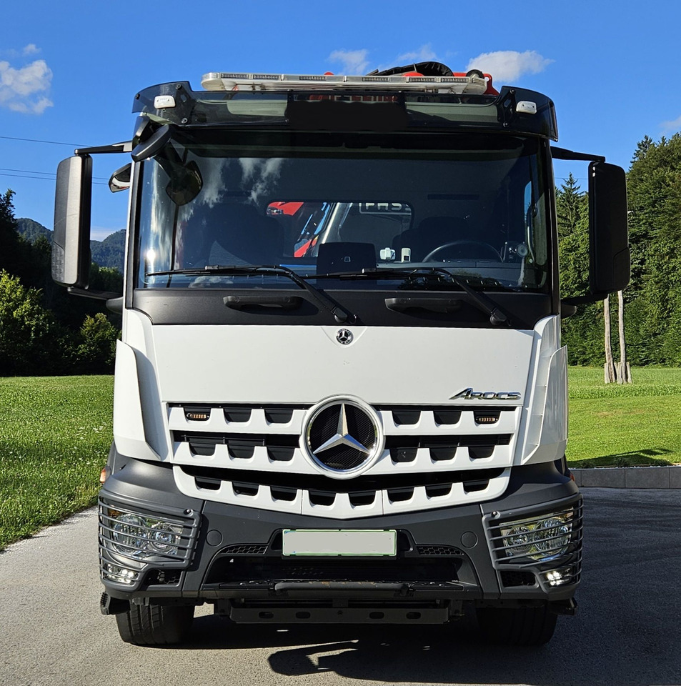 MERCEDES-BENZ Hiab Palfinger Fassi F545-6 JIB L426 - Vrachtwagen met open laadbak: afbeelding 1 MERCEDES-BENZ Hiab Palfinger Fassi F545-6 JIB L426 - Vrachtwagen met open laadbak: afbeelding 1