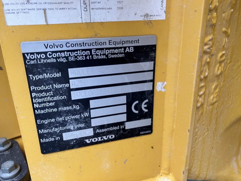 Kiepwagen met knikbesturing Volvo A25G: afbeelding 17