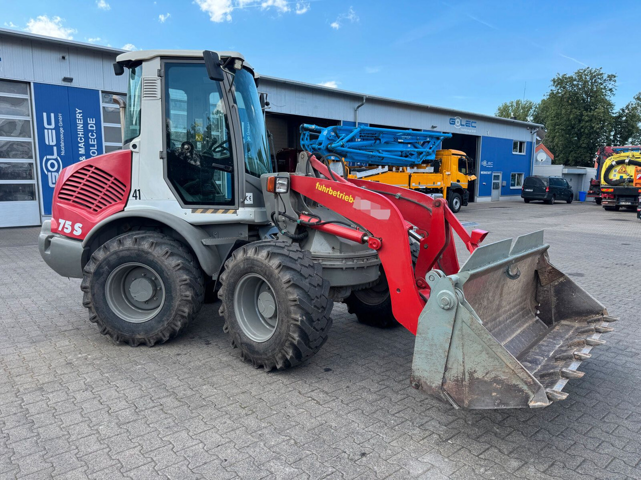 Atlas Radlader AR 75 S Neues Motor mit ca. 60 Stunden - Wiellader: afbeelding 1 Atlas Radlader AR 75 S Neues Motor mit ca. 60 Stunden - Wiellader: afbeelding 1