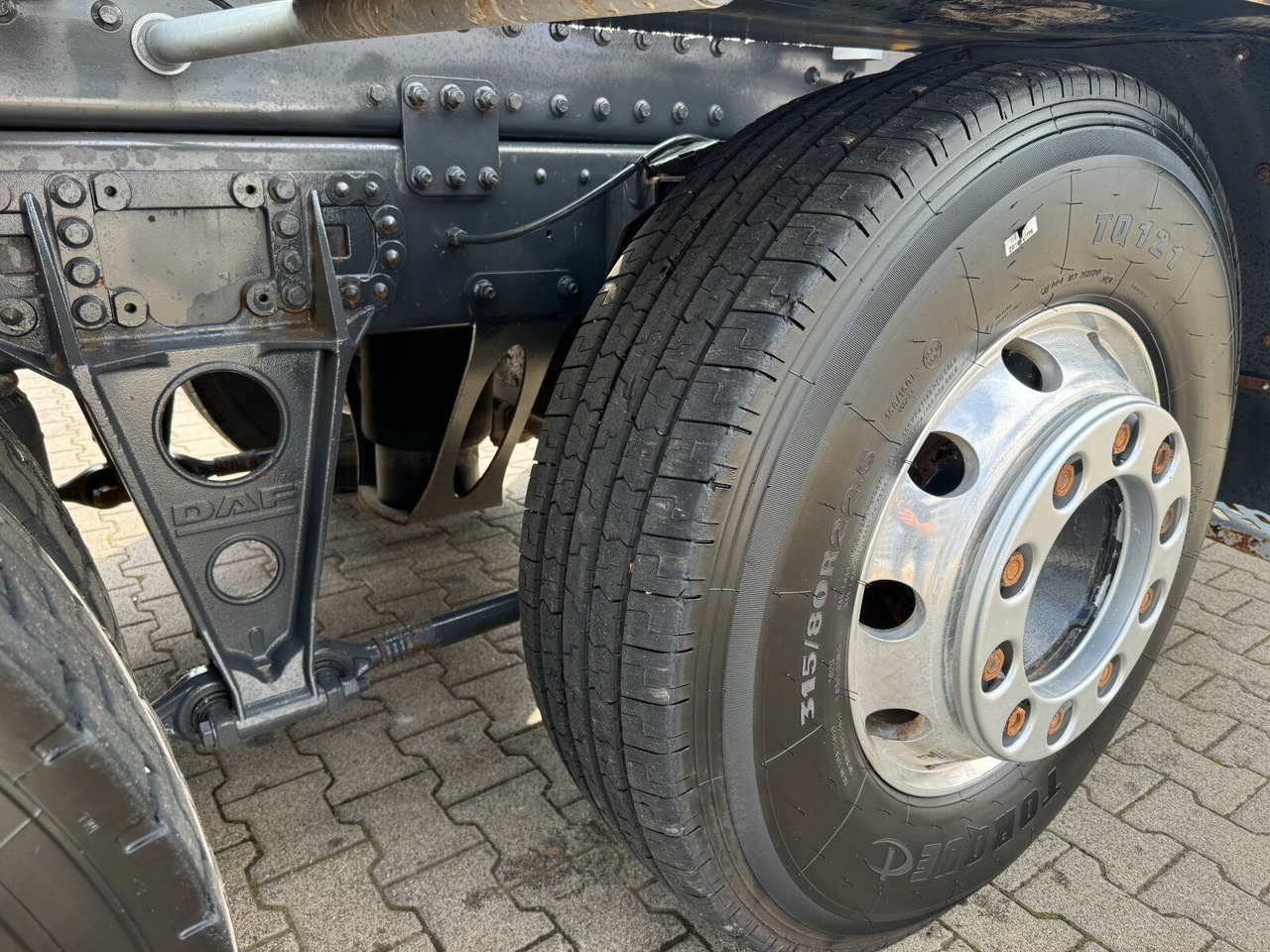 Houttransport, Kraanwagen DAF XF 530 6x2 Holztransport Kran PENZ 15Z9.50 *Anh.: afbeelding 30