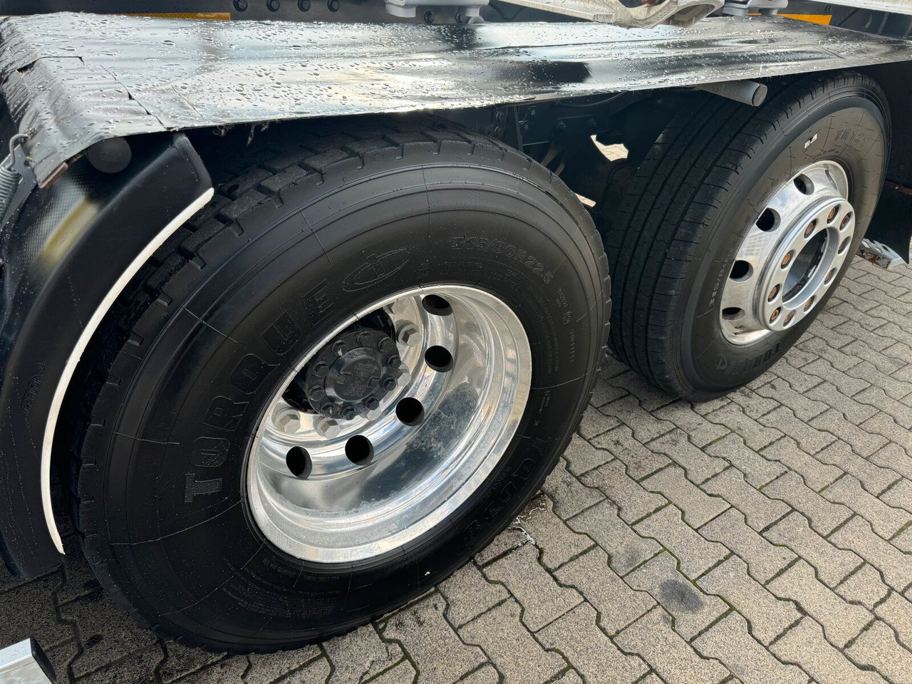 Houttransport, Kraanwagen DAF XF 530 6x2 Holztransport Kran PENZ 15Z9.50 *Anh.: afbeelding 29