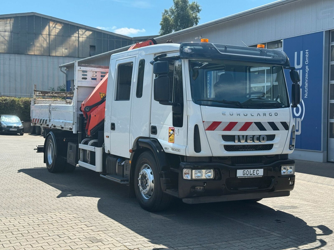 Iveco ML180E 4x2 DOKA Euro 5 Kipper Kran PK16001K-B - Kipper vrachtwagen, Kraanwagen: afbeelding 1 Iveco ML180E 4x2 DOKA Euro 5 Kipper Kran PK16001K-B - Kipper vrachtwagen, Kraanwagen: afbeelding 1