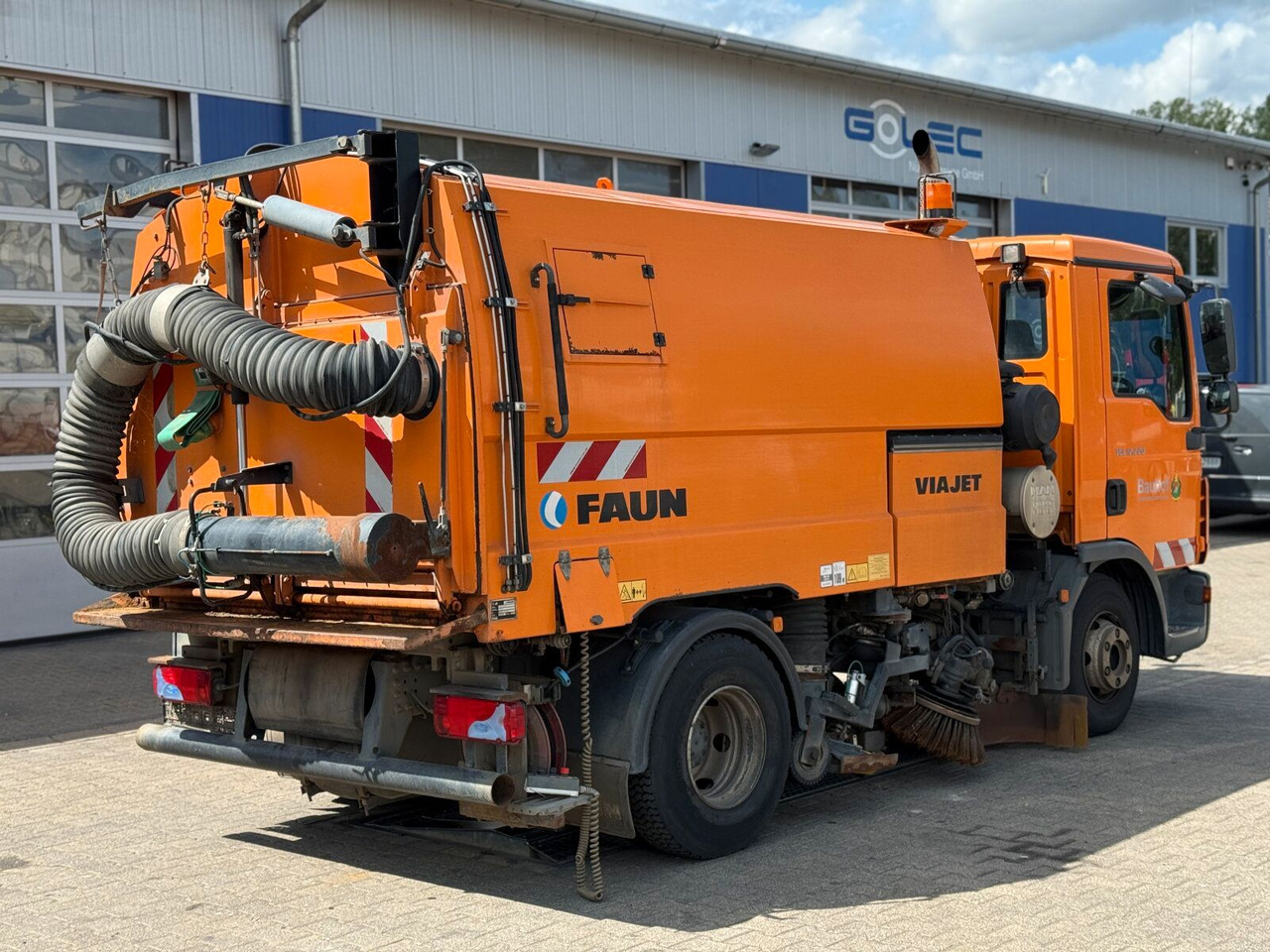 MAN 12.220 4x2 BL Kehrmaschine Viajet 5RHS - Veegwagen: afbeelding 4 MAN 12.220 4x2 BL Kehrmaschine Viajet 5RHS - Veegwagen: afbeelding 4