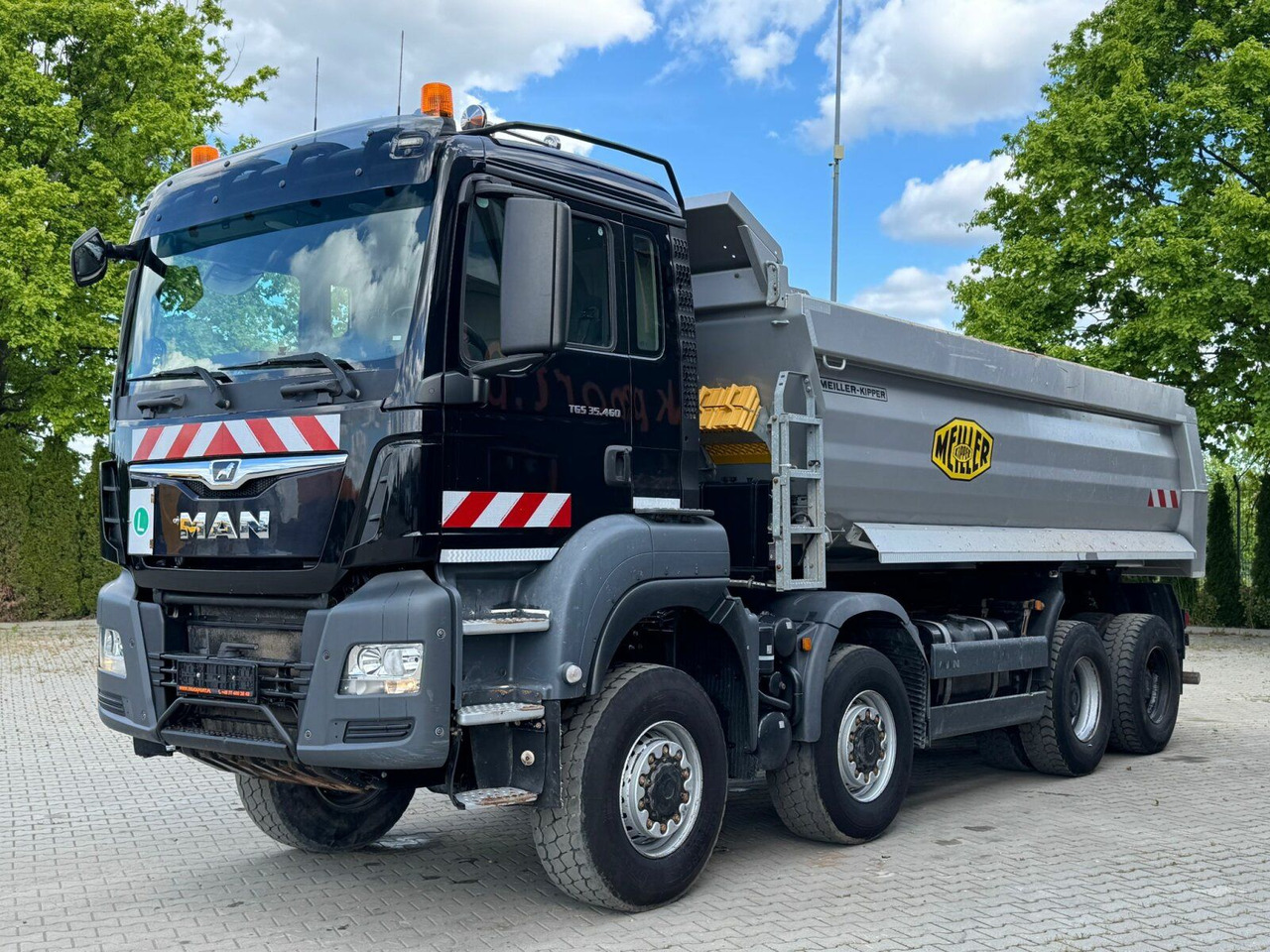 MAN TGS 35.460 8x6 BB Muldenkipper Meiller - Portaalarmsysteem vrachtwagen: afbeelding 2 MAN TGS 35.460 8x6 BB Muldenkipper Meiller - Portaalarmsysteem vrachtwagen: afbeelding 2