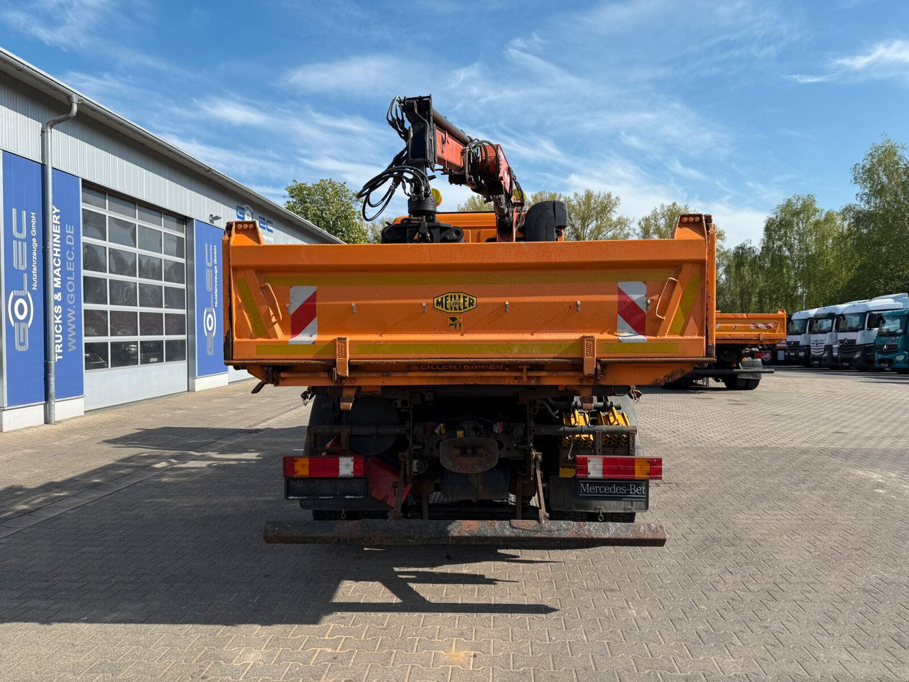 Mercedes-Benz ACTROS 2044 4x4 Kipper Kran ATLAS 65.2 A2L - Kipper vrachtwagen, Kraanwagen: afbeelding 4 Mercedes-Benz ACTROS 2044 4x4 Kipper Kran ATLAS 65.2 A2L - Kipper vrachtwagen, Kraanwagen: afbeelding 4