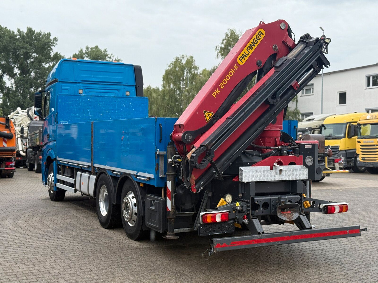 Mercedes-Benz ACTROS 2545 6x2 Pritsche Kran Palfinger PK20001K - Kraanwagen: afbeelding 5 Mercedes-Benz ACTROS 2545 6x2 Pritsche Kran Palfinger PK20001K - Kraanwagen: afbeelding 5