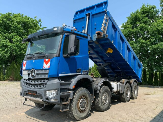 Mercedes-Benz AROCS 4145 8x8 EURO6 Muldenkipper - Kipper vrachtwagen: afbeelding 2 Mercedes-Benz AROCS 4145 8x8 EURO6 Muldenkipper - Kipper vrachtwagen: afbeelding 2