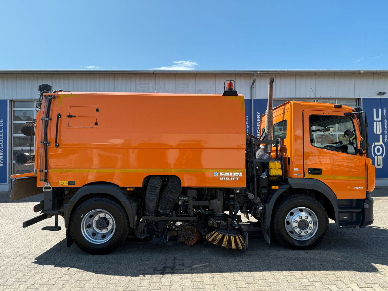 Mercedes-Benz ATEGO 1323 4x2 Kehrmaschine FAUN Viajet 6R/H - Veegwagen: afbeelding 3 Mercedes-Benz ATEGO 1323 4x2 Kehrmaschine FAUN Viajet 6R/H - Veegwagen: afbeelding 3