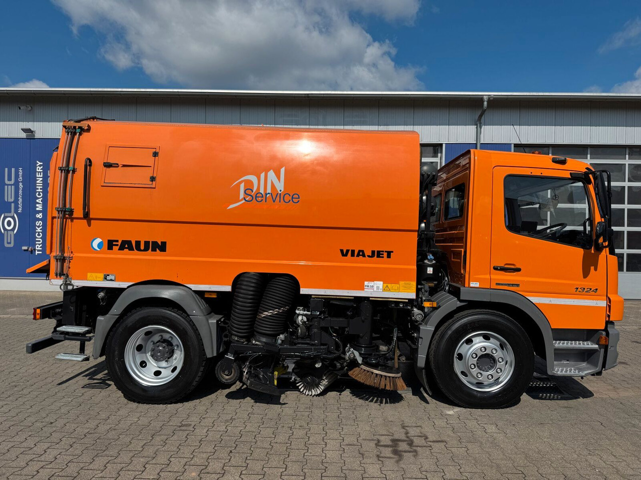 Mercedes-Benz ATEGO 1324 4x2 Kehrmaschine FAUN Viajet 6R/H - Veegwagen: afbeelding 3 Mercedes-Benz ATEGO 1324 4x2 Kehrmaschine FAUN Viajet 6R/H - Veegwagen: afbeelding 3