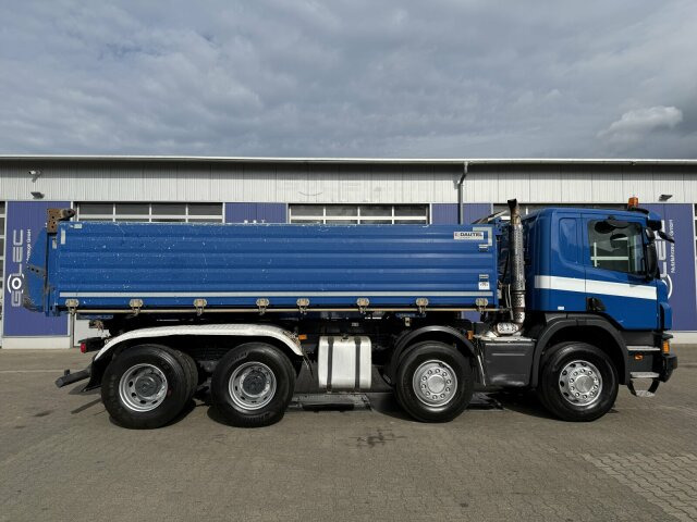 Kipper vrachtwagen Scania P 410 8x4 Dreiseitenkipper DAUTEL: afbeelding 9 Kipper vrachtwagen Scania P 410 8x4 Dreiseitenkipper DAUTEL: afbeelding 9