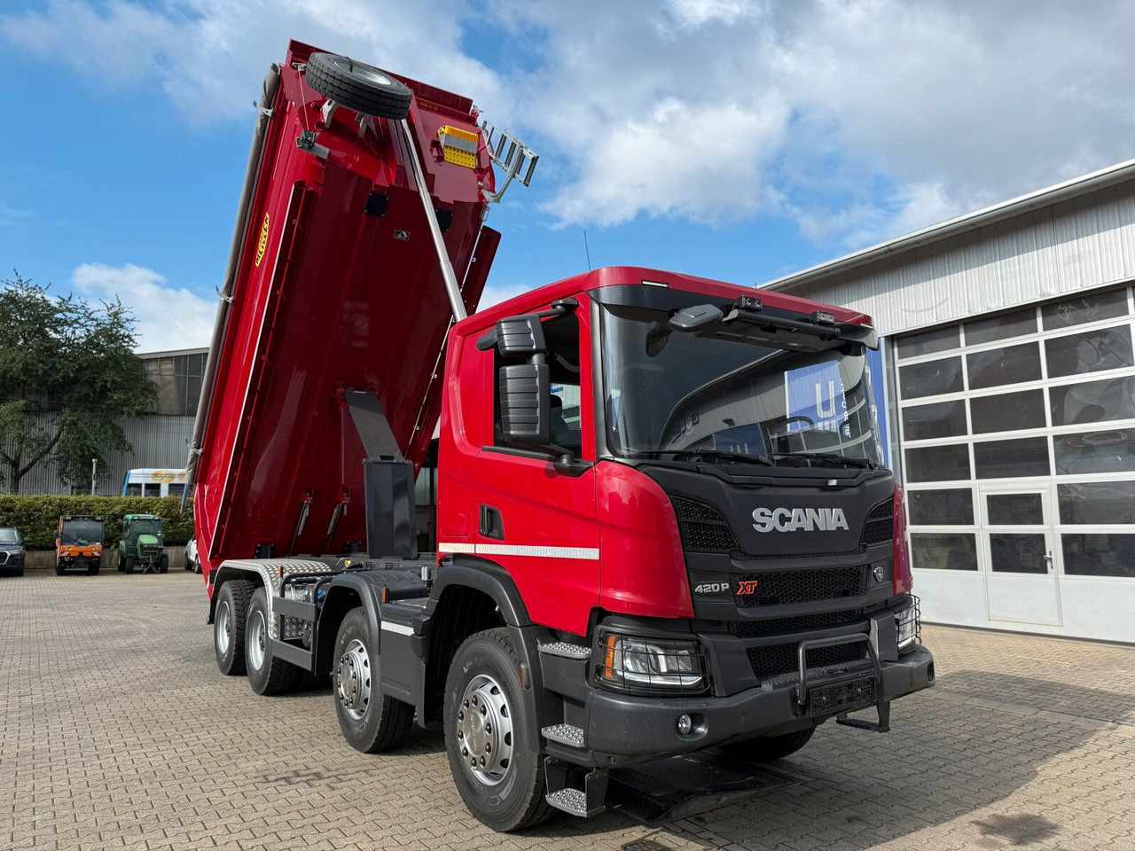 Scania P 420 8x4 Kipper Meiller Euro 6 - Portaalarmsysteem vrachtwagen: afbeelding 2 Scania P 420 8x4 Kipper Meiller Euro 6 - Portaalarmsysteem vrachtwagen: afbeelding 2
