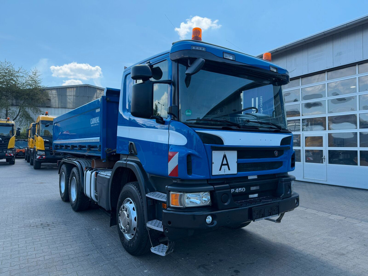 Scania P 450 6x4 Dreiseitenkipper DAUTEL - Kipper vrachtwagen: afbeelding 1 Scania P 450 6x4 Dreiseitenkipper DAUTEL - Kipper vrachtwagen: afbeelding 1