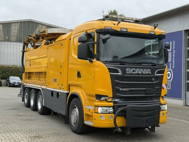 Scania R500 8x4 Kanalreiniger Kombi MÜLLER CM 170 KT - Vacuümwagen: afbeelding 1 Scania R500 8x4 Kanalreiniger Kombi MÜLLER CM 170 KT - Vacuümwagen: afbeelding 1
