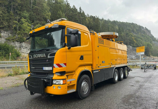Scania R500 8x4 Kanalreiniger Kombi MÜLLER Canalmaster - Vacuümwagen: afbeelding 1 Scania R500 8x4 Kanalreiniger Kombi MÜLLER Canalmaster - Vacuümwagen: afbeelding 1