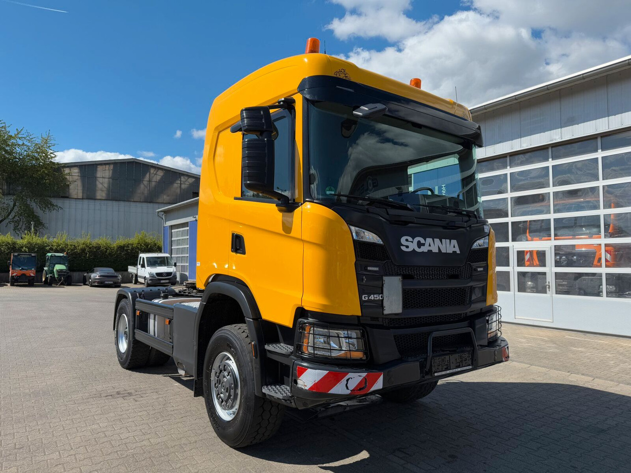 Scania G450 XT 4x4 Euro 6 SZM Kipphydraulik Blatt/ Luft - Trekker: afbeelding 1 Scania G450 XT 4x4 Euro 6 SZM Kipphydraulik Blatt/ Luft - Trekker: afbeelding 1