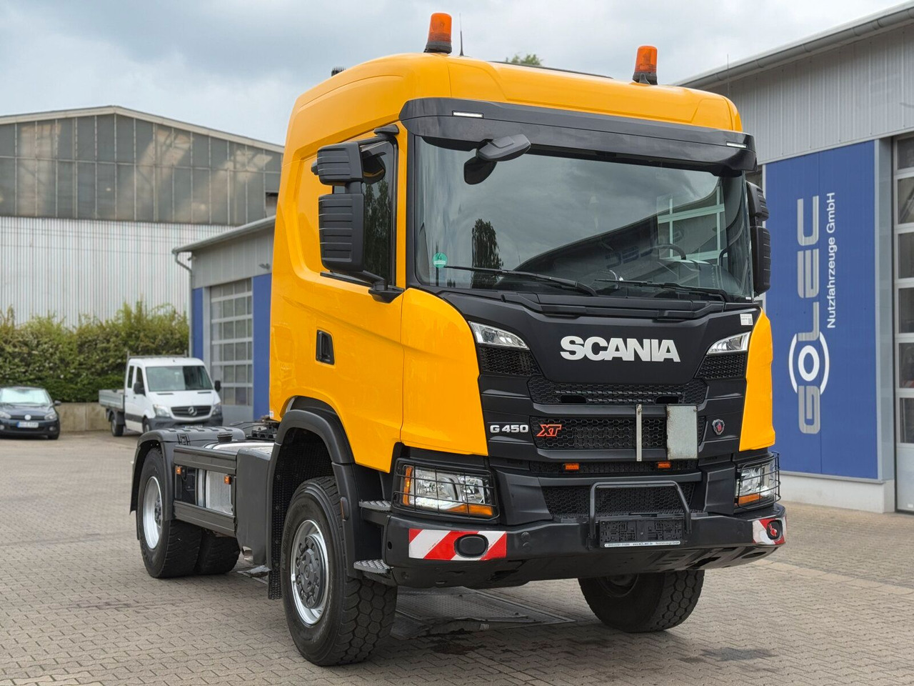 Scania G450 XT 4x4 Euro 6 SZM Kipphydraulik Blatt/ Luft - Trekker: afbeelding 1 Scania G450 XT 4x4 Euro 6 SZM Kipphydraulik Blatt/ Luft - Trekker: afbeelding 1