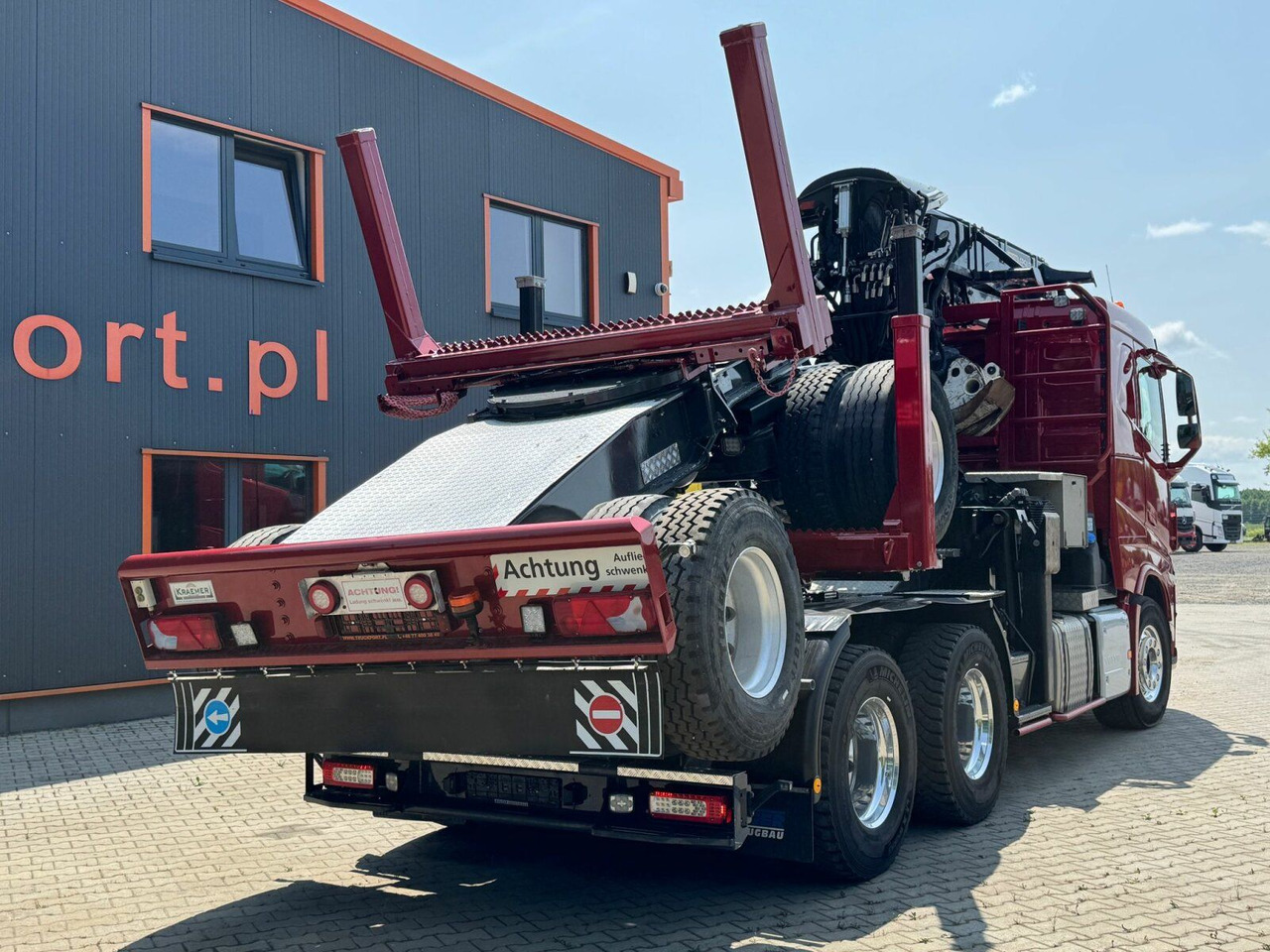 Volvo FH 550 6x4 Holztransporter Lang mit Kran Euro 6E - Houttransport, Kraanwagen: afbeelding 5 Volvo FH 550 6x4 Holztransporter Lang mit Kran Euro 6E - Houttransport, Kraanwagen: afbeelding 5