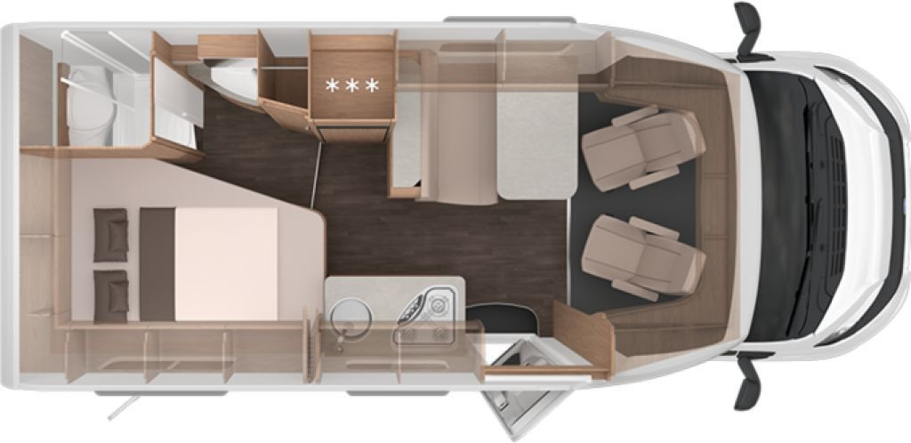 Knaus L!VE TI 590 MF Platinum Selection Automatik - Half integraal camper: afbeelding 2 Knaus L!VE TI 590 MF Platinum Selection Automatik - Half integraal camper: afbeelding 2