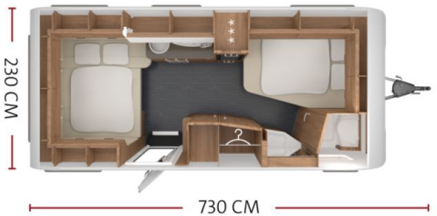 Tabbert Da Vinci 490 TD 2,3 Dachklima,Markise - Caravan: afbeelding 2 Tabbert Da Vinci 490 TD 2,3 Dachklima,Markise - Caravan: afbeelding 2