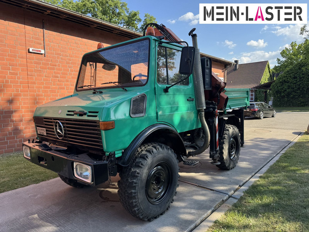 Unimog U 1200 Atlas 75.2 Kran 14 m Funk FB *1. Hand - Andere machine: afbeelding 3 Unimog U 1200 Atlas 75.2 Kran 14 m Funk FB *1. Hand - Andere machine: afbeelding 3