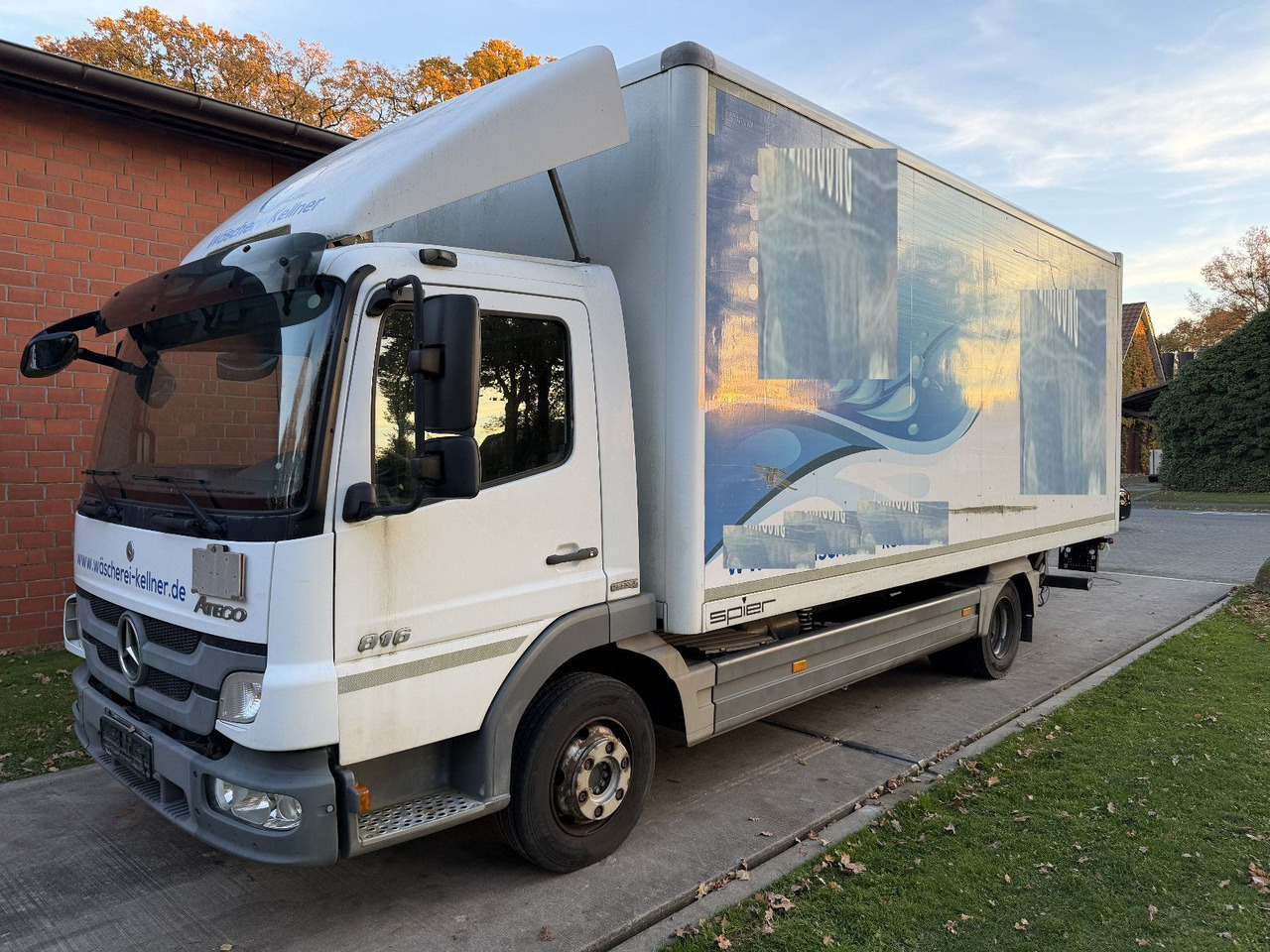 Mercedes-Benz Atego 816 LBW Klima 3 Sitzer - Bestelwagen gesloten laadbak: afbeelding 3 Mercedes-Benz Atego 816 LBW Klima 3 Sitzer - Bestelwagen gesloten laadbak: afbeelding 3