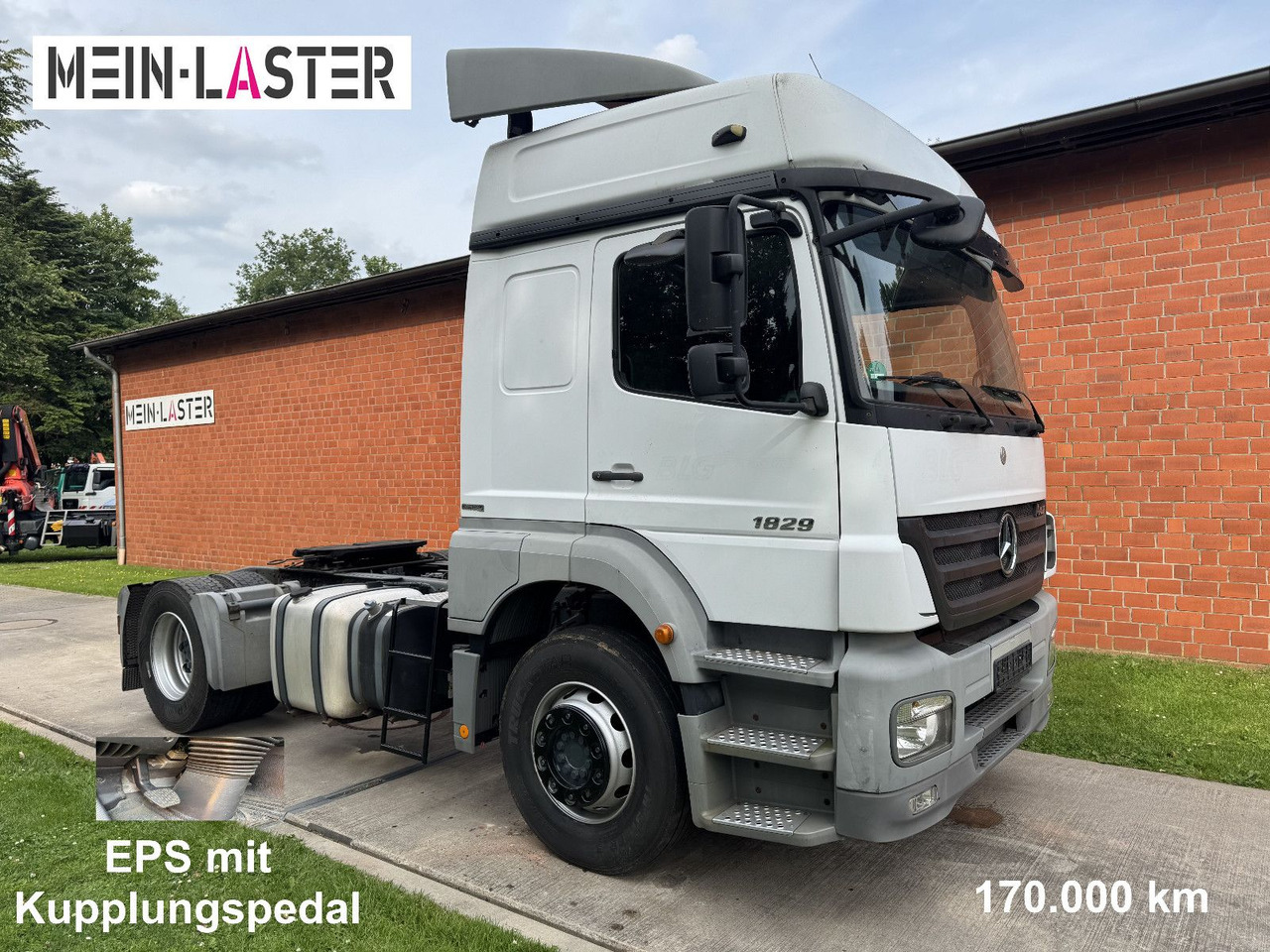 Trekker Mercedes-Benz Axor 1829 nur 170.070 km Bett Klima: afbeelding 1