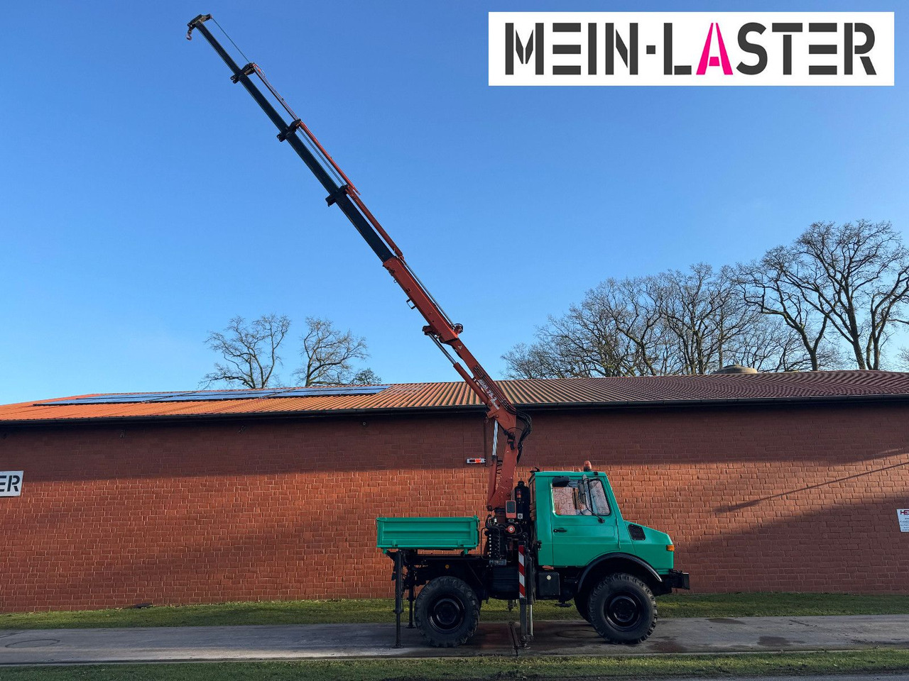 Unimog U 1200 Atlas 75.2 Kran 14 m Funk FB *1. Hand - Kraanwagen: afbeelding 2 Unimog U 1200 Atlas 75.2 Kran 14 m Funk FB *1. Hand - Kraanwagen: afbeelding 2