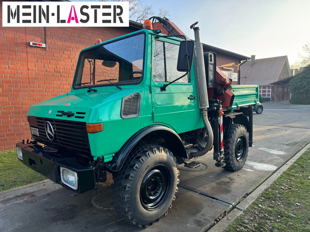 Unimog U 1200 Atlas 75.2 Kran 14 m Funk FB *1. Hand - Kraanwagen: afbeelding 3 Unimog U 1200 Atlas 75.2 Kran 14 m Funk FB *1. Hand - Kraanwagen: afbeelding 3