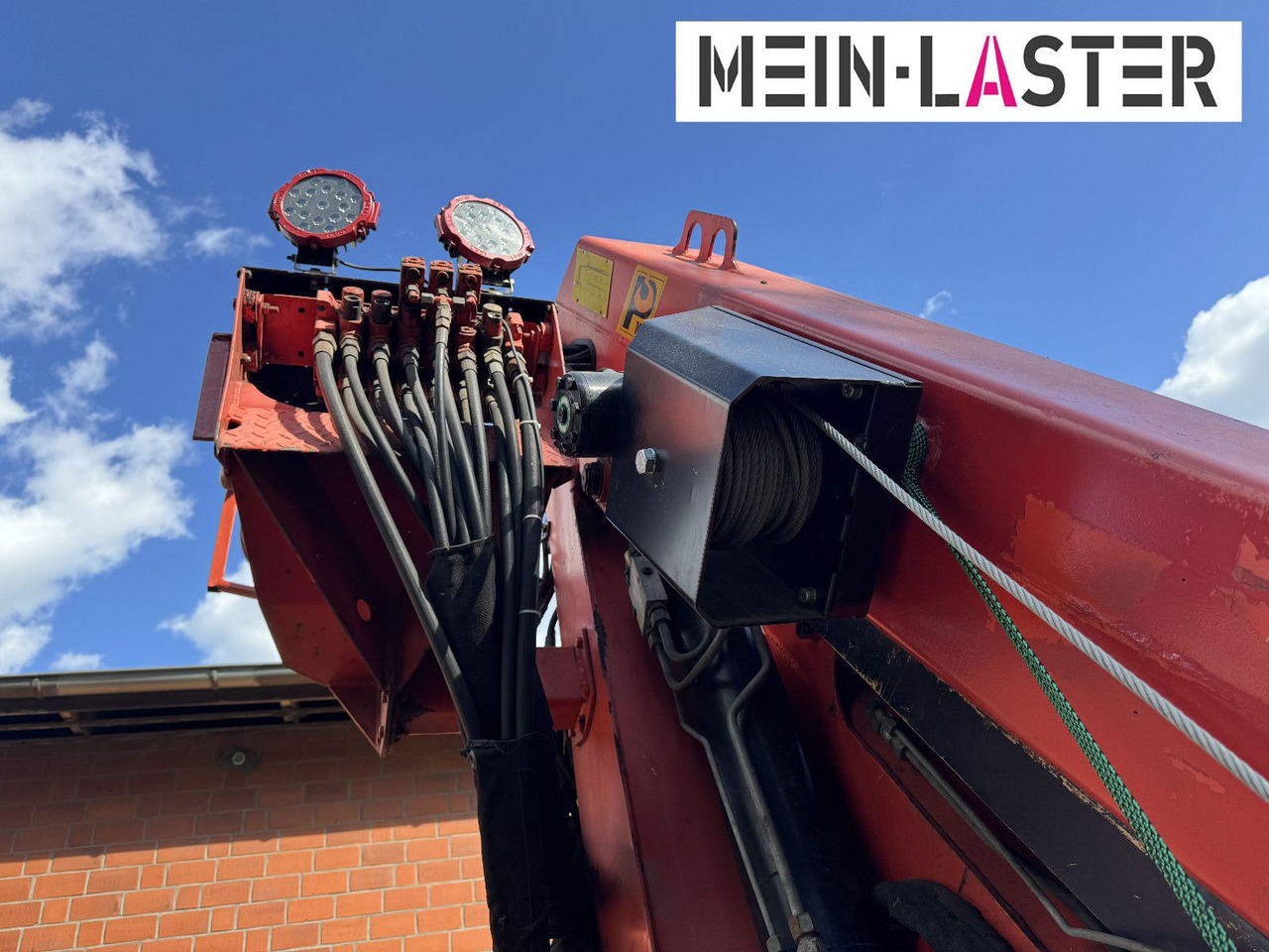 Kraanwagen Unimog U 1650 PK 10500 Kran 15 m max. 3,9 t Seilwinde: afbeelding 11