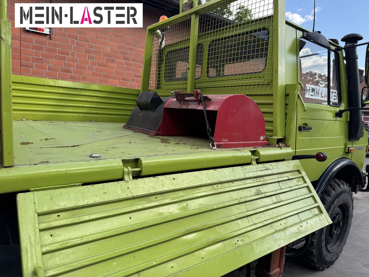 Kraanwagen Unimog U 1650 PK 10500 Kran 15 m max. 3,9 t Seilwinde: afbeelding 13