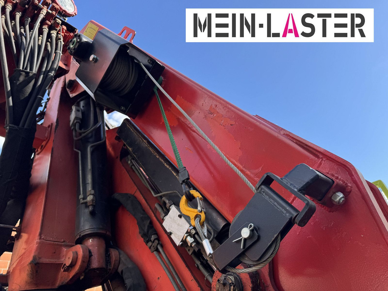 Kraanwagen Unimog U 1650 PK 10500 Kran 15 m max. 3,9 t Seilwinde: afbeelding 12