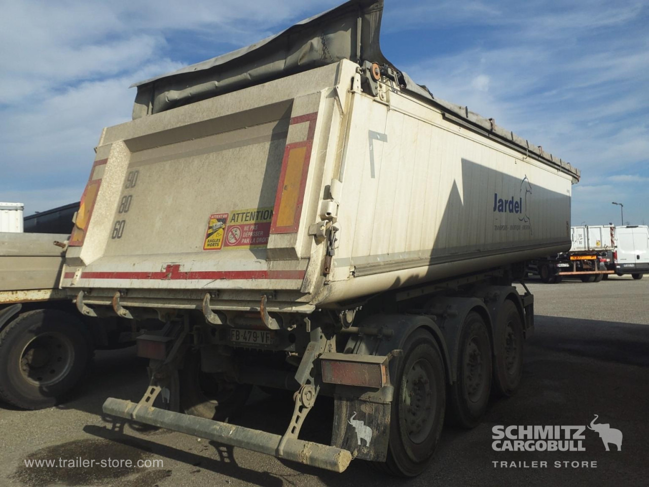 SCHMITZ Tipper Alu-square sided body 24m³ - Kipper oplegger: afbeelding 4 SCHMITZ Tipper Alu-square sided body 24m³ - Kipper oplegger: afbeelding 4