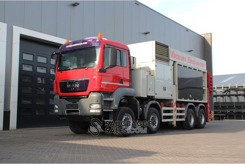 MAN TGA 41.480 MTS 2009 Saugbagger - Vacuümwagen: afbeelding 1 MAN TGA 41.480 MTS 2009 Saugbagger - Vacuümwagen: afbeelding 1