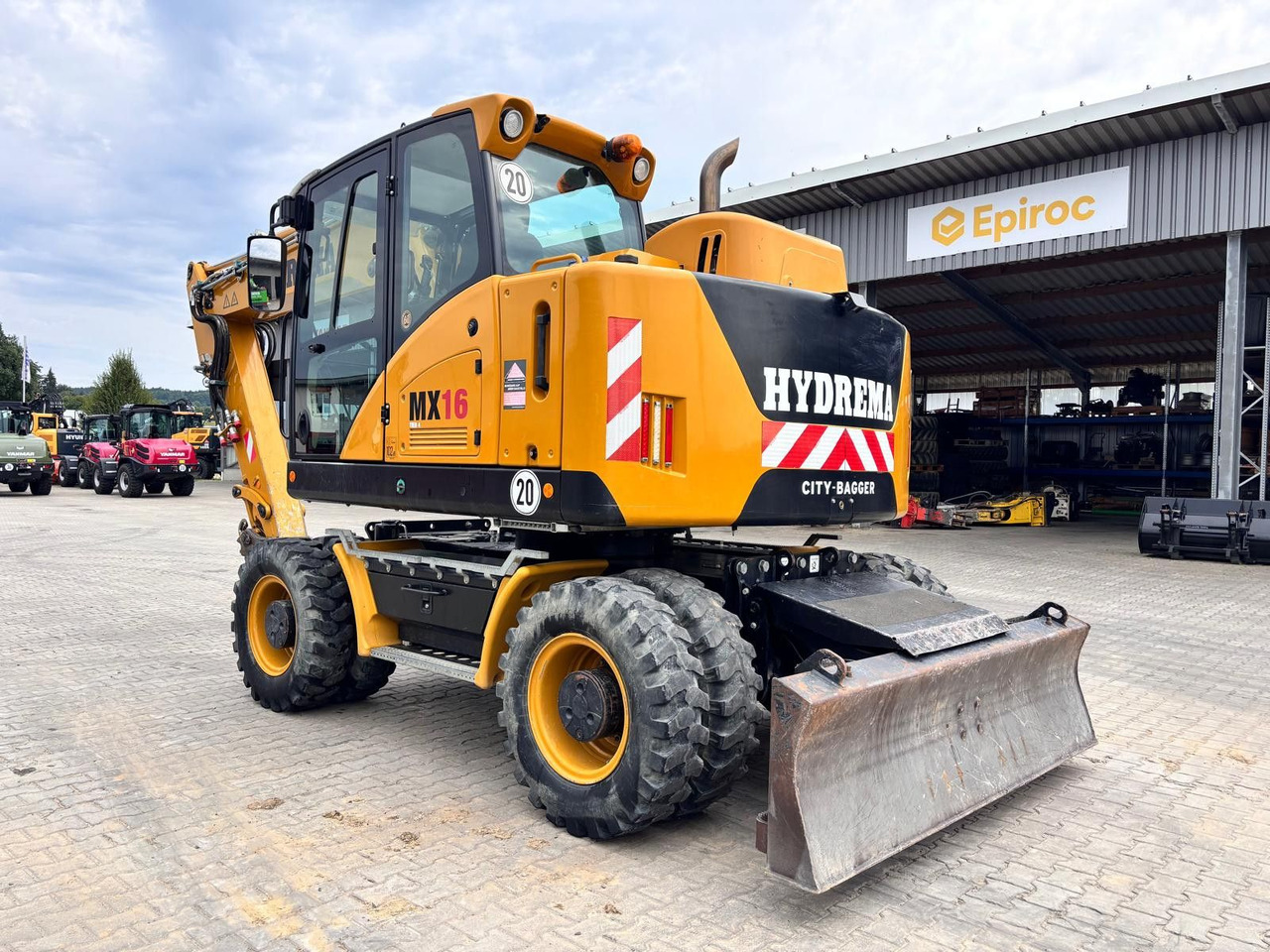 Hydrema MX 16 - Mobiele graafmachine: afbeelding 4 Hydrema MX 16 - Mobiele graafmachine: afbeelding 4