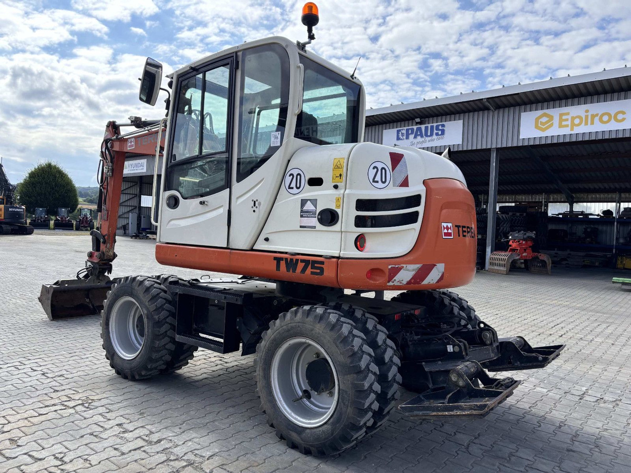 Terex TW 75 - Mobiele graafmachine: afbeelding 4 Terex TW 75 - Mobiele graafmachine: afbeelding 4
