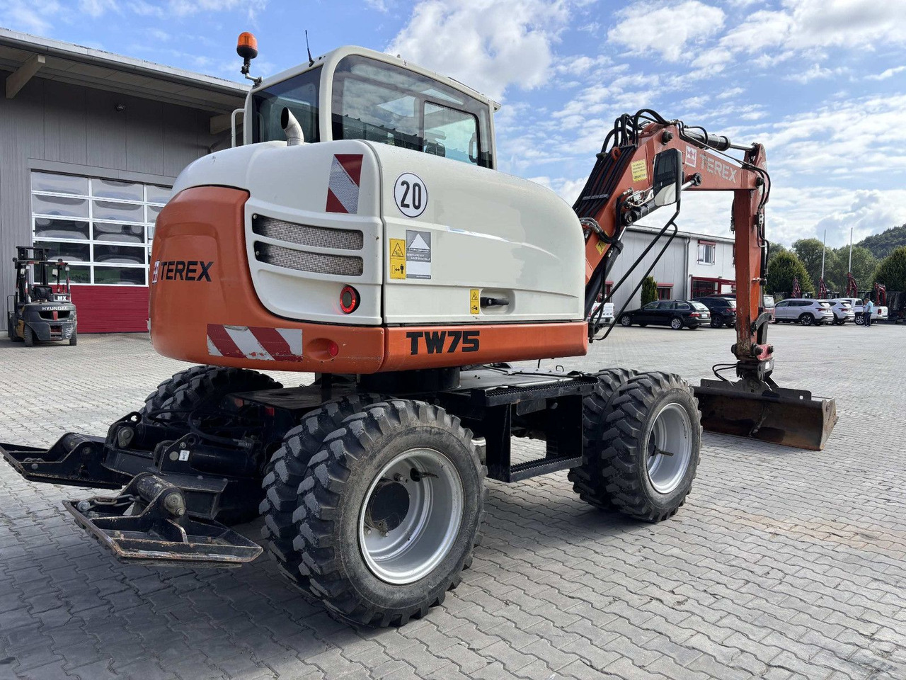 Terex TW 75 - Mobiele graafmachine: afbeelding 3 Terex TW 75 - Mobiele graafmachine: afbeelding 3