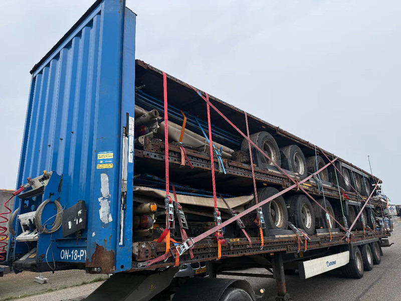 Krone stack of 5x 2015 Krone XL mega - Gesloten oplegger: afbeelding 1 Krone stack of 5x 2015 Krone XL mega - Gesloten oplegger: afbeelding 1