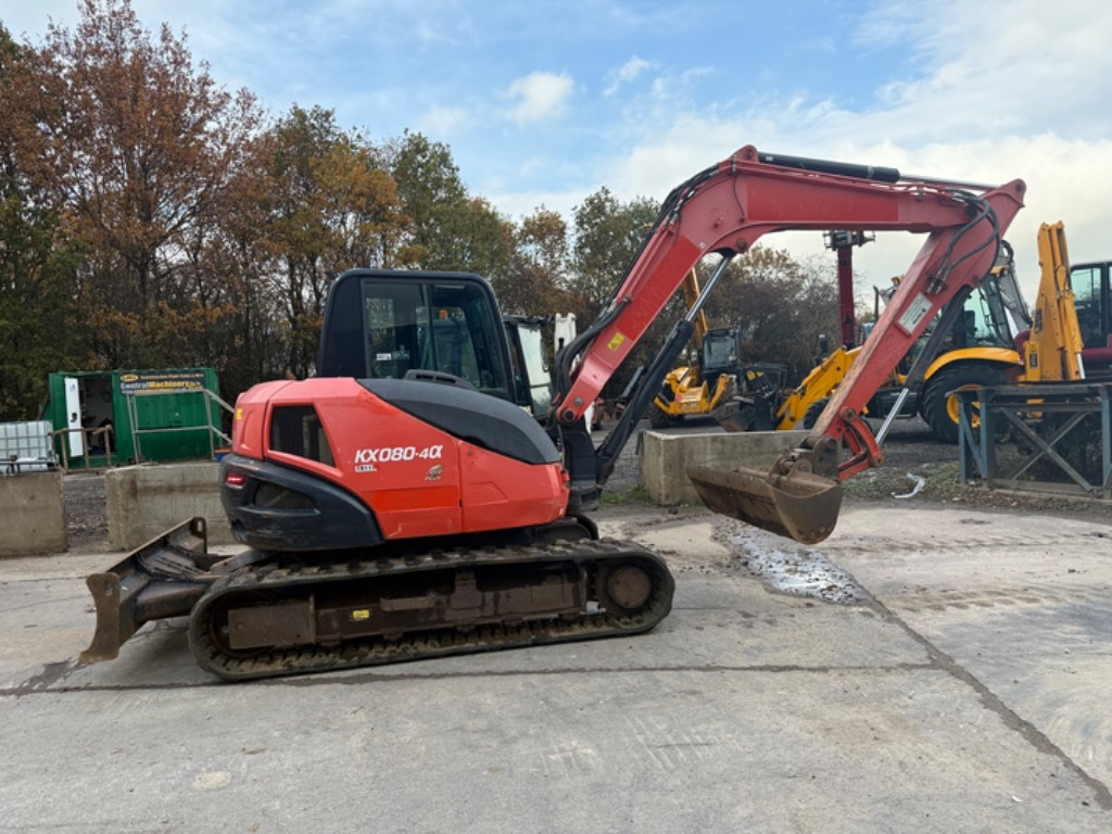 Kubota KX 080-4 - Minigraafmachine: afbeelding 1 Kubota KX 080-4 - Minigraafmachine: afbeelding 1
